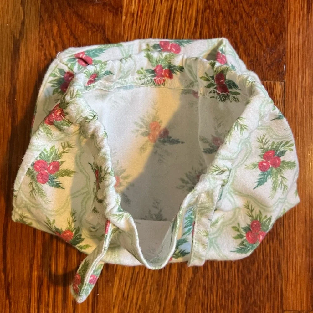 Posh Peanut Gladys Flannelette Ruffled Pajama Set 🎄🌺 Size 12-18M